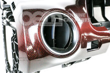 Prístrojová doska titánová čierna/flash červená (2)