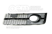 Mriežka vedenia vzduchu saténovo čierna (1)