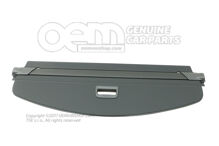 Krycia roleta pre batožinový priestor čierna