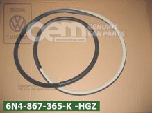 Tesnenie dverí saténové čierne / krémové Volkswagen Polo Hatchback 6N