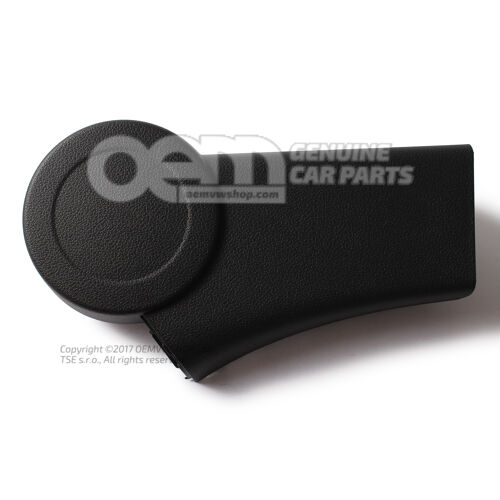 Clona pre lakťovú opierku saténovo čierna 6V0864280A9B9