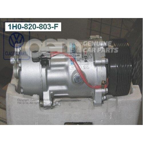 Kompresor klimatizácie s elektromagnetickou spojkou