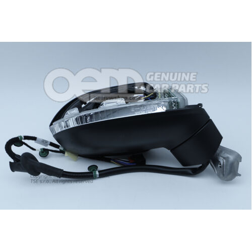 Teleso vonkajšieho zrkadla saténovo čierna 3G1857508FL9B9