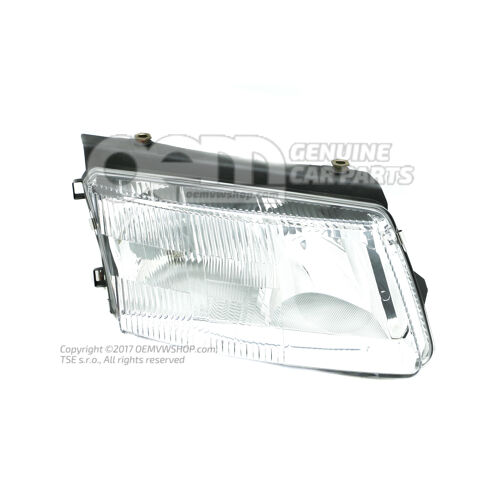 Dvojitý halogénový svetlomet pre plynovú výbojku