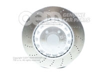 Brzdový kotúč (vetraný) 4M0615301BJ