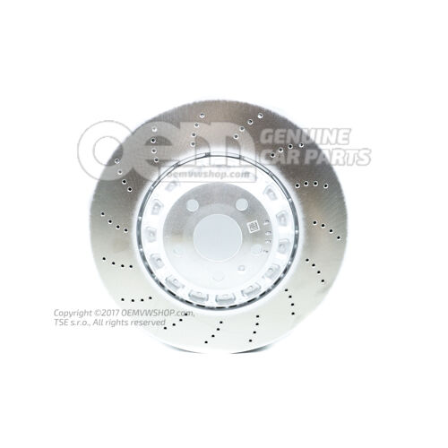 Brzdový kotúč (vetraný) 4M0615301BJ