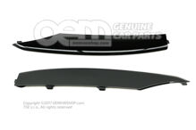 1 sada obložení ozdôb pre vetranie čierno lesklá Audi R8 Coupe / Spyder 42