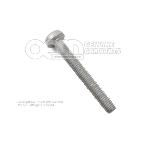 Okrúhle hd. skrutka M6X50