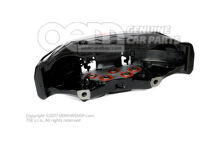 Audi RSQ8 čierny strmeň bez brzdových doštičiek rozmer 420x40mm pravý (2)