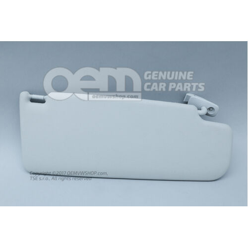 Slnečná clona bez zrkadla slnečná clona perleťovo šedá