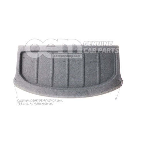 Kryt batožinového priestoru Carbon black 5FA867769A 6E8