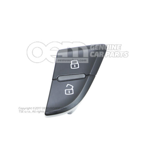 Bezpečnostný spínač centrálneho zamykania nero (čierny)