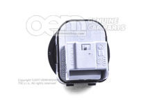 Spínač nastavenia vonkajších zrkadiel čierny Škoda Octavia 1Z (1)