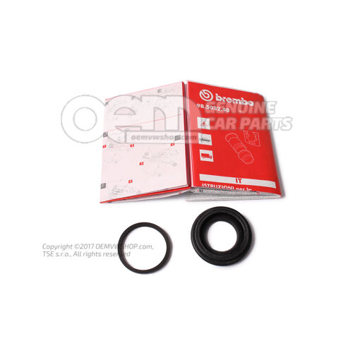 Súprava tesnení pre teleso strmeňa brzdy