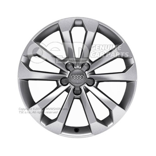 Hliníkový ráfik strieborná s diamantom Audi Q5 8R