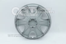 Ozdobné krúžky kolies čierna / svetlý chróm (1)