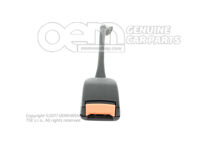 Západka na opasok saténová čierna (2)