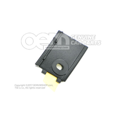 Clip saten black