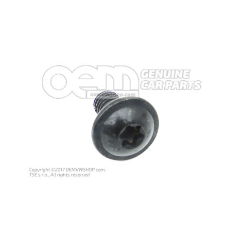 Skrutka s plochou hlavou s viacbodovým hrdlom M6X12