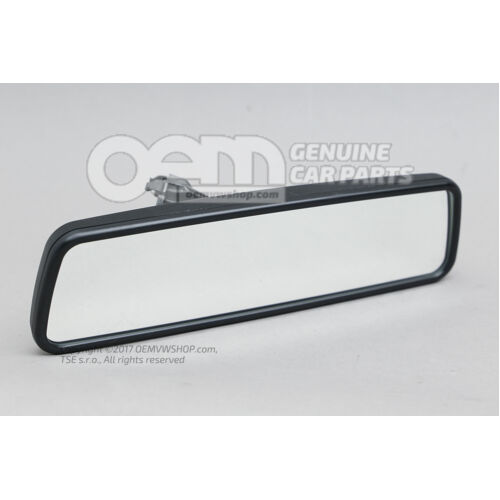 Vnútorné zrkadlo, saténové čierne proti oslneniu