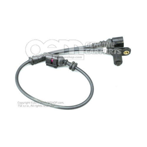 Snímač otáčok s vedením pre zobrazenie opotreb. brzdového obloženia