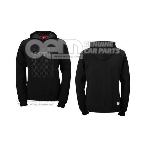 5HV084130D 041 Hooded sweatshirt, XL, unisex, Black, GTI Collection