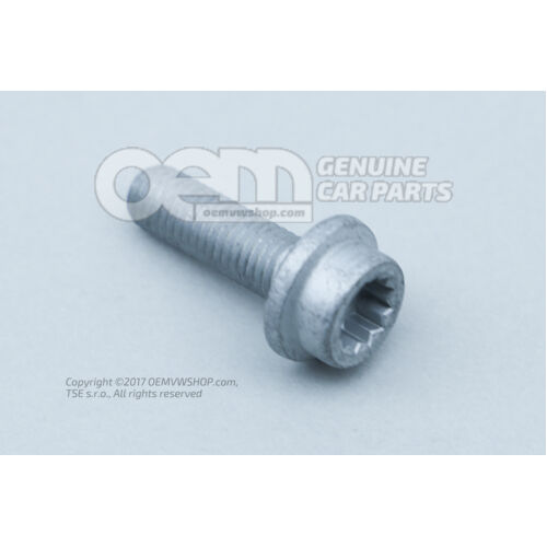 Skrutka s valcovou hlavou s vnútornou hlavou s vnútornou viacbodovou hlavou M10X32