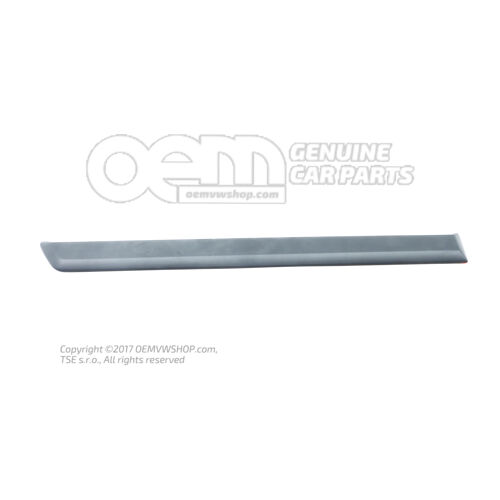 Ochranná lišta na dvere saténová čierna / chróm Škoda Yeti 5L