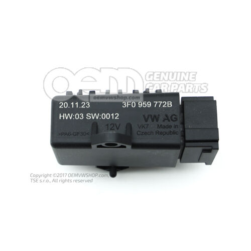 Riadiaca jednotka pre vyhriev. sedadla 3F0959772B