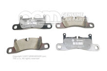 1 súpr. brzd. obložení pre kotúčovú brzdu