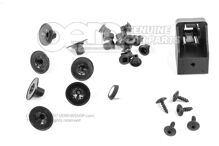 1 súprava upevňovacích dielov pre kryt podbehu kolesa