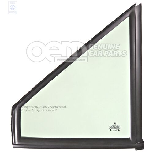 Sklo dverí pevné s tesnením