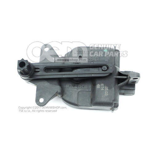 Nastavovací motor pre možn. cirkulačnej prevádzky