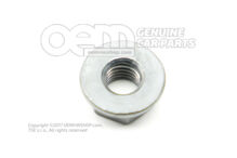 Šesťhranná matica s nákružkom M6 (6)