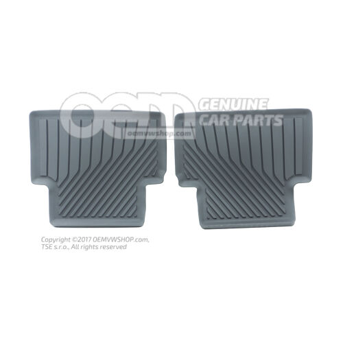 8B3061511 1 set of all-weather foot mats rear