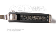 Hlavný kľúč Profil vonk./vnútornej dráhy 2G6959752AFAIF (5)