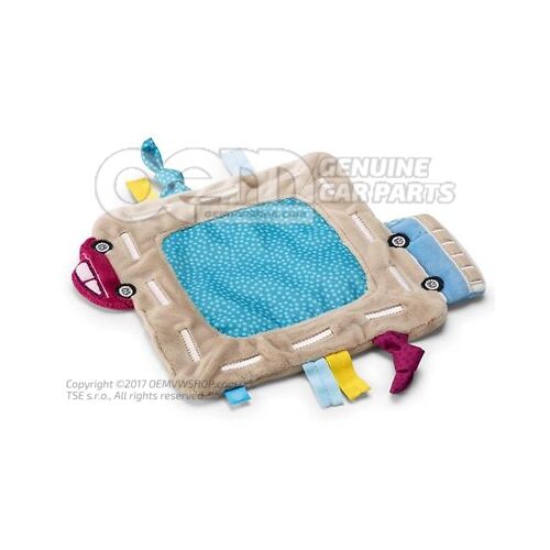 7E9084413B Baby comforter, Snuggle cloth, 19x19 cm, Heritage Collection