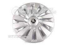 1 súprava ozd. krytov kolesa