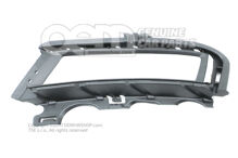 Kryt pod nárazník saténový čierny / vysoký chróm