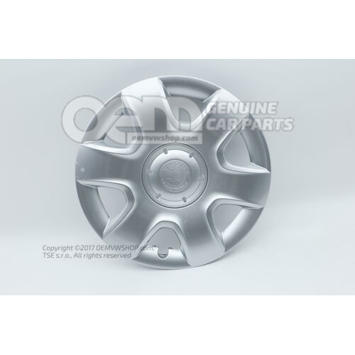 Ozdobné krúžky kolies čierna / svetlý chróm