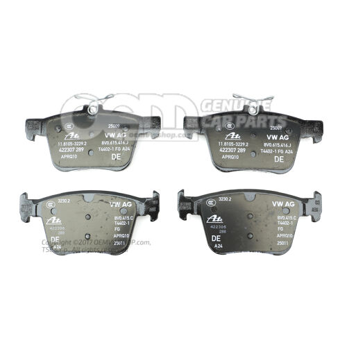 1 súpr. brzd. obložení pre kotúčovú brzdu 5Q0698451AC