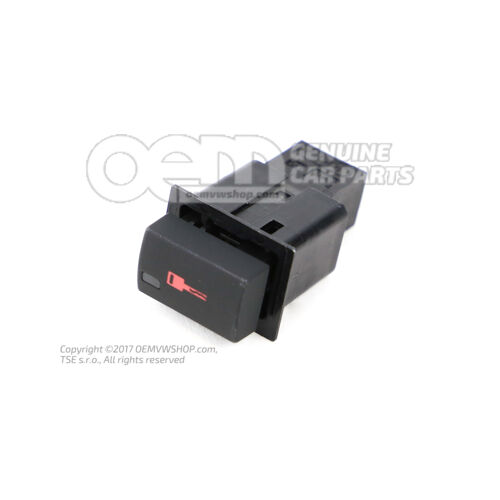 Bezpečnostný spínač centrálneho zamykania soul (čierny)