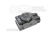 Spínač nastavenia vonkajšieho zrkadla saténovo čierny