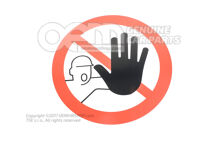 Zákazová značka „Zákaz vstupu“ VAS 6881