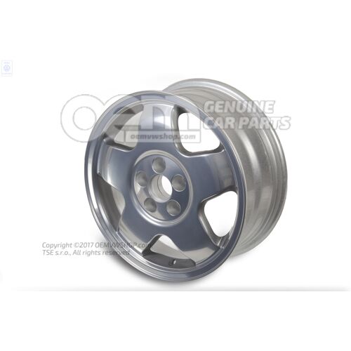 Hliníkový ráfik oceľový ráfik chrómovej farby