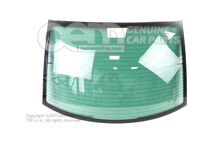 Zadné sklo (izolačné sklo), vyhrievané