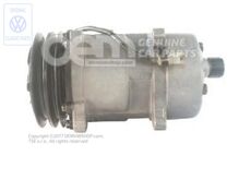 Kompresor klimatizácie s elektromagnetickou spojkou