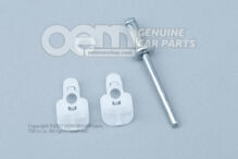 Upevňovacie diely pre rohož operadla