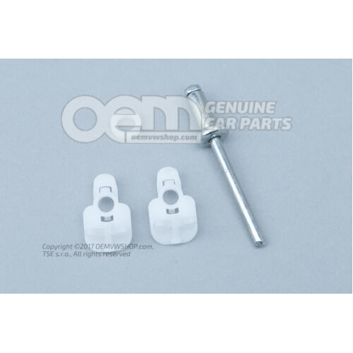 Upevňovacie diely pre rohož operadla