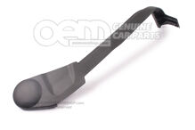 Obloženie rámu sedadla saténové čierne